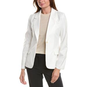 Gracia Womens Blazer, White